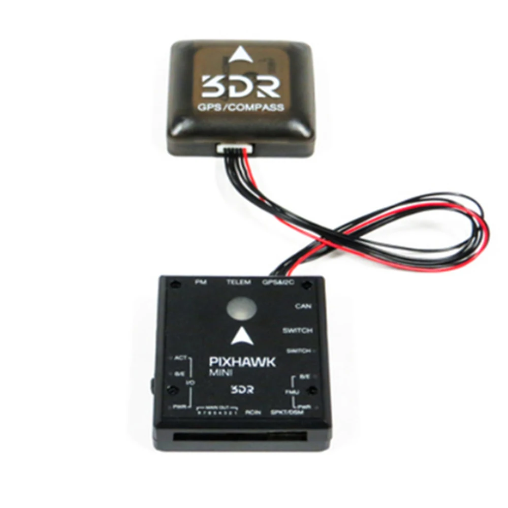 Holybro 3DR Pixhawk мини Автопилот с Micro M8N GPS Встроенный Com pass и PM06 Boa для радиоуправляемого