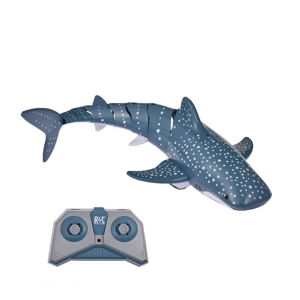 

Hot RC Simulation Whale Shark Toys 2.4G 4CH Waterproof Electric Remote Control Boat Swimming Pool Bathroom Children Toys Gift