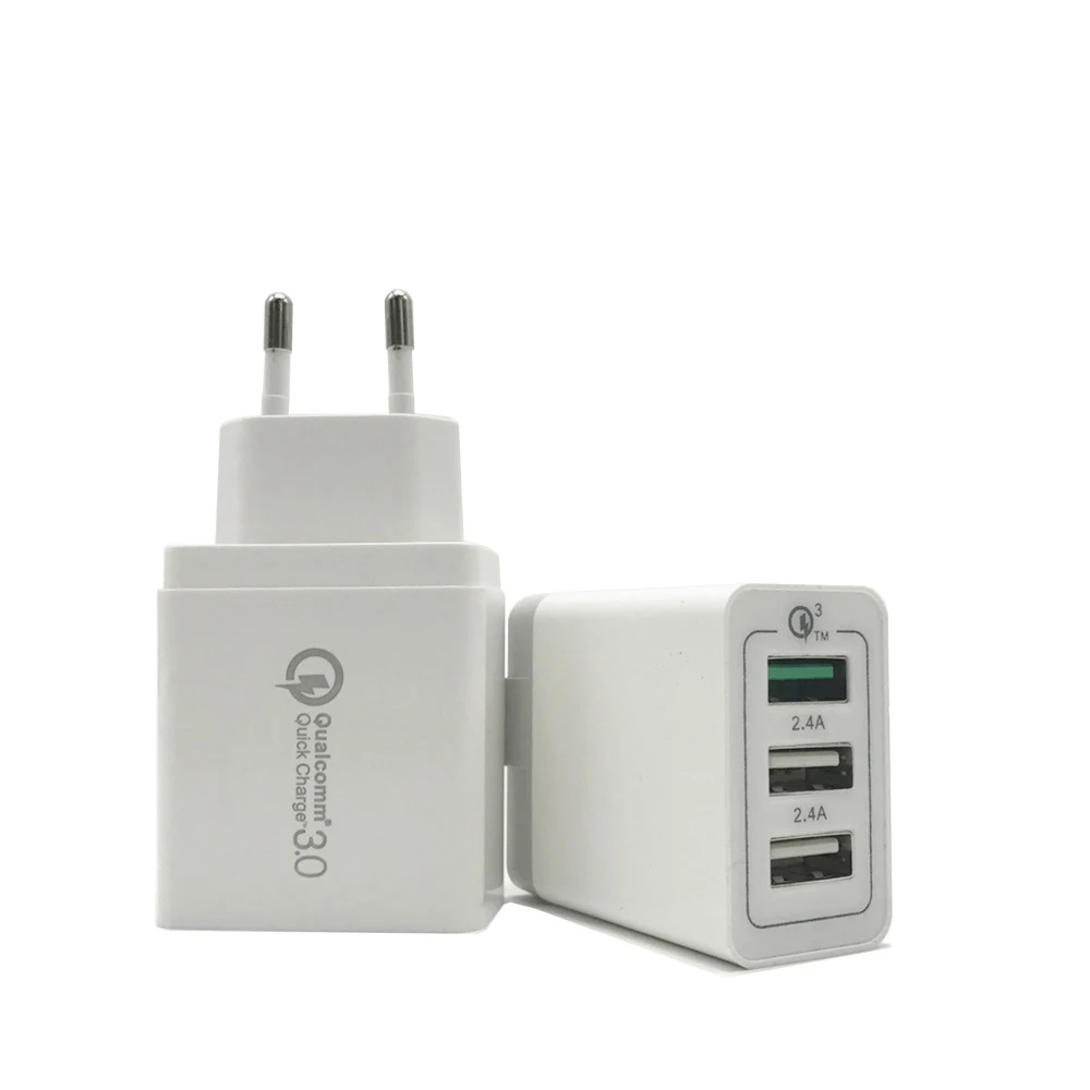 Быстрая зарядка 3 0 порта USB настенное зарядное устройство QC путешествия быстрое