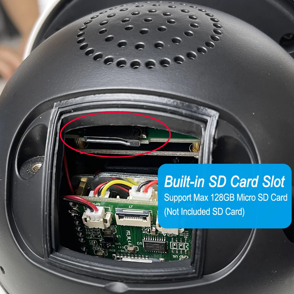 4K Ультра HD IP Камера уличная 8MP PTZ 30X зум CCTV варифокальный Onvif H.265 купольная