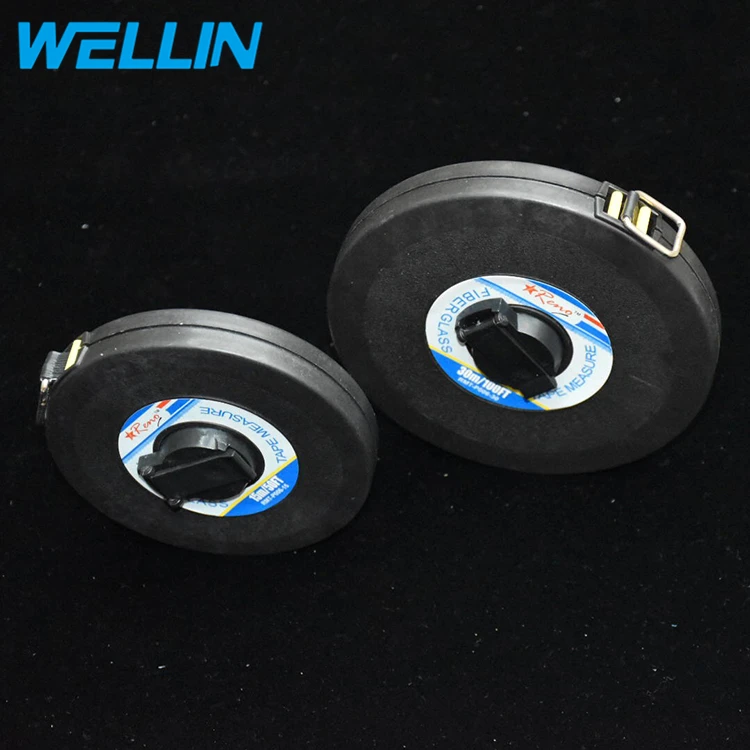 

High Precision Measuring Round Plastic Fiber Glass Tape Measure 30m