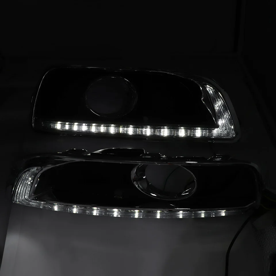 1 комплект светодиодный DRL с поворотник для Chevrolet Malibu 2011 2012 2013 дневного света дневные огни автомобиля