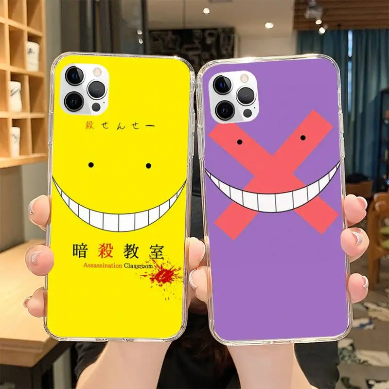 

Assassination Classroom Korosensei Phone Case for iphone 12 Mini SE 2020 5 5S 6 6S Plus 7 8 Plus X XR XS 11 Pro Max Fundas cover