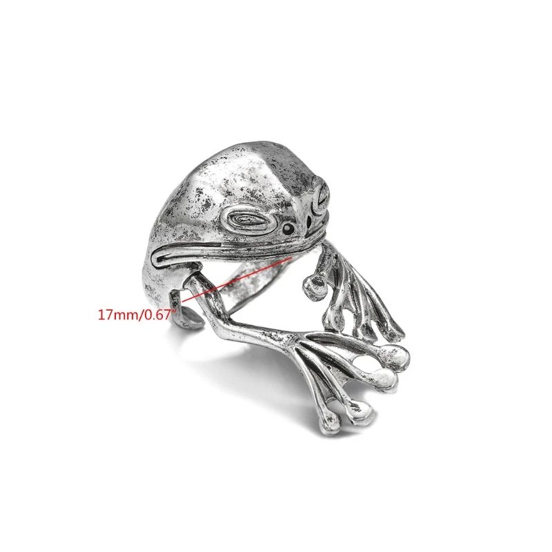 

2021 Frog Ring Frog Open Rings for Women Cute Animal Open Ring Wedding Frog Adjustable Ring Birthday Party Girl Party Jewelry