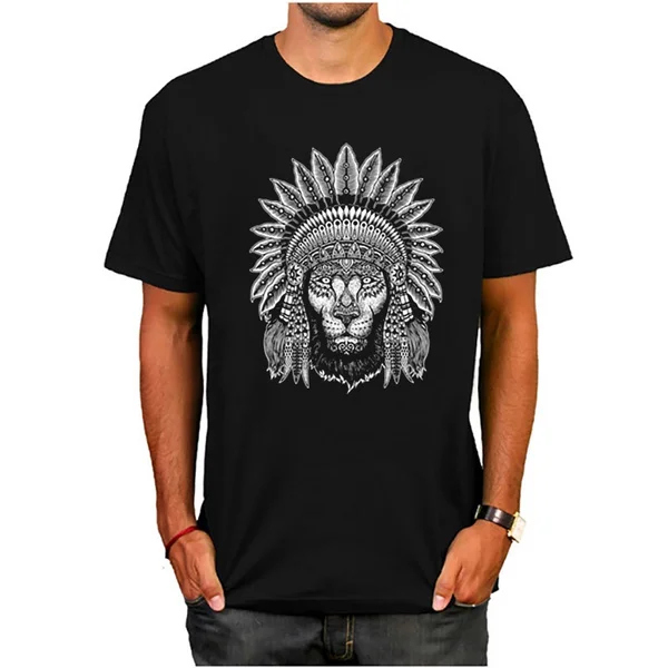 

Мужская футболка с коротким рукавом и круглым вырезом