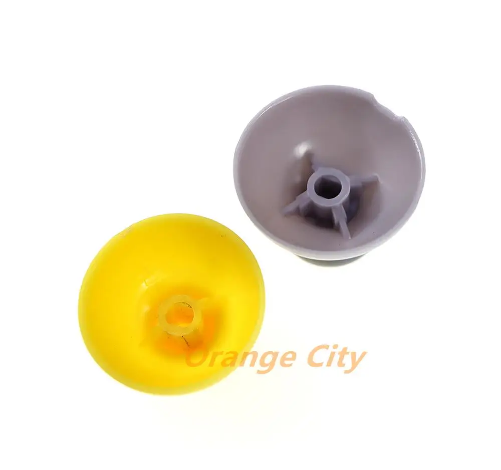 Замена серого и желтого цвета аналоговые Thumbsticks 3d Джойстик кепки для NGC Gamecube