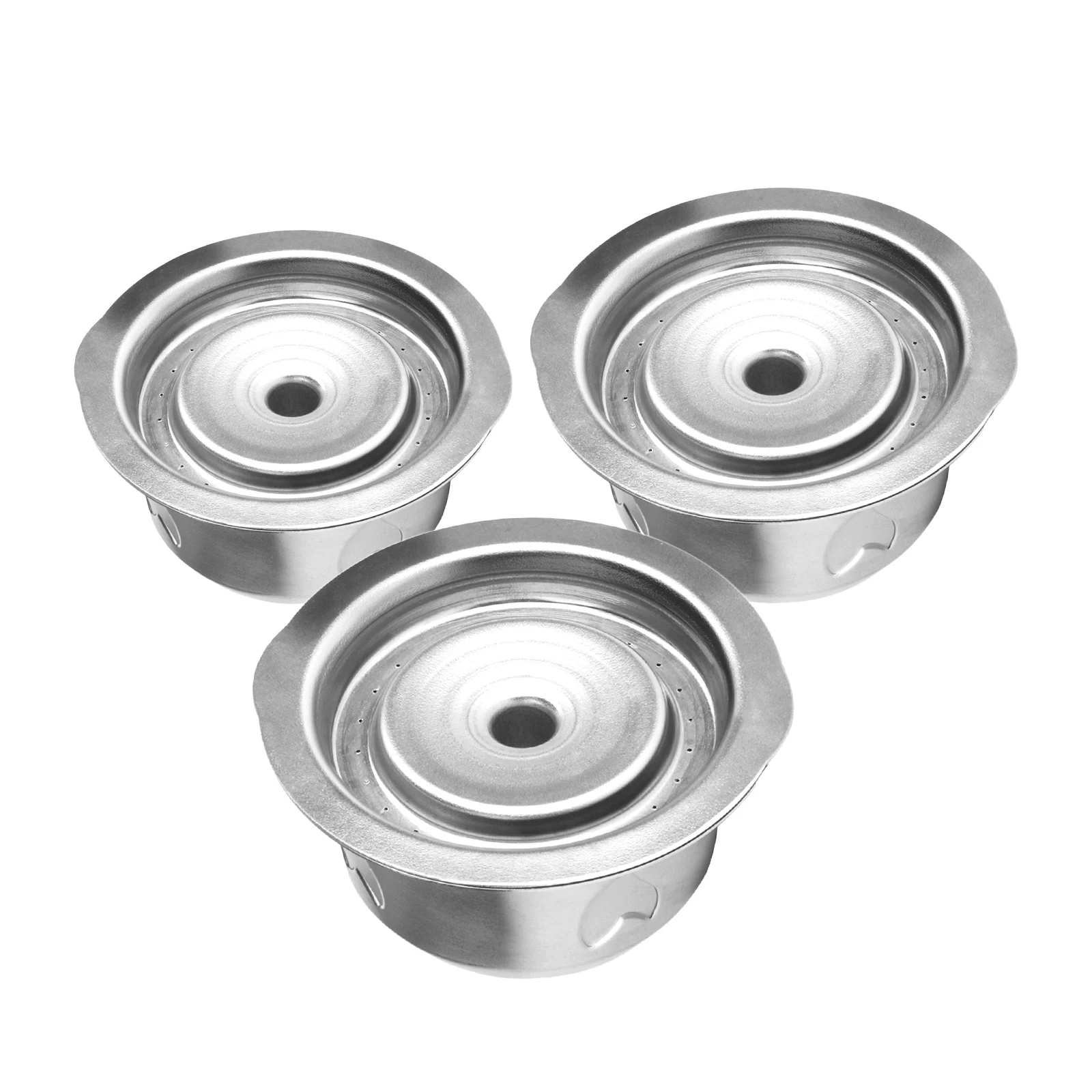 

Stainless Steel Coffee Capsule Filter Refillable Reusable for Nespresso