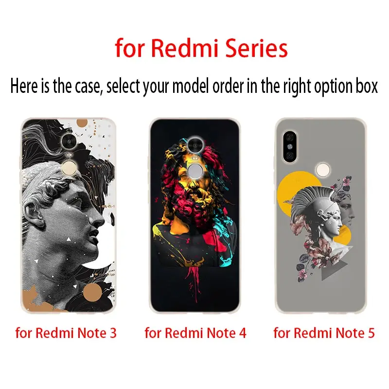 Мягкий чехол для телефона Xiaomi Redmi Note 10 9 8 7 6 5 Pro 9S 10S 8T 9T | Мобильные телефоны и