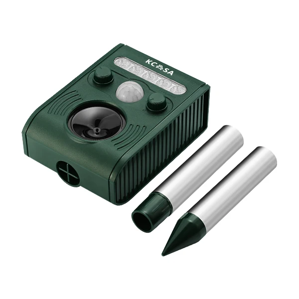 

Outdoor Solar Ultrasonic Pest Repeller Animal Pest Mouse Repeller PIR Sensor Garden Bird Cat Dog Bat Repellent Keep Animals Away