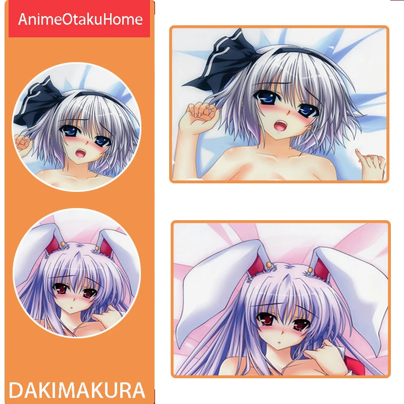 

Anime TouHou Project Little Devil Koakuma Double-Sided Printed Girl Throw Pillow Cover Hug Pillowcase Otaku Bedding Dakimakura