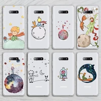 cartoon the little prince phone cases transparent for samsung a71 s9 10 20 huawei p30 40 honor 10i 8x xiaomi note 8 pro 10t 11