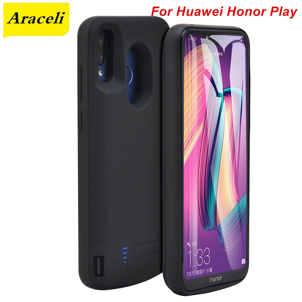 Araceli 5000 мАч для Huawei Honor Play чехол с зарядным устройством смартфона аккумулятором