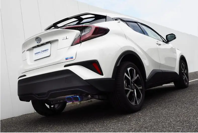 

Накладки на глушитель из хромированной нержавеющей стали, 1 шт., для Toyota C-HR C HR 2016 2017, автомобильные аксессуары