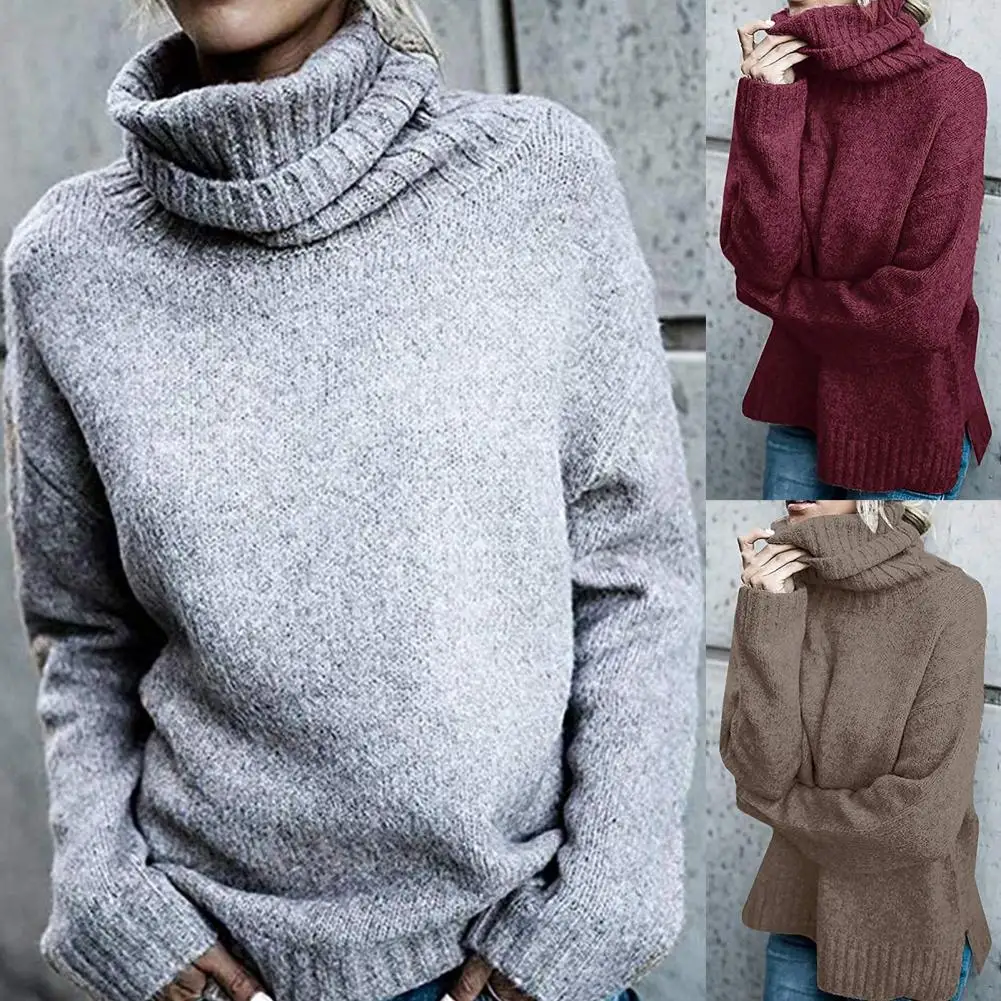 

Useful Wide Application Women Sweater Female Sweater Fine Stitching Colorfast