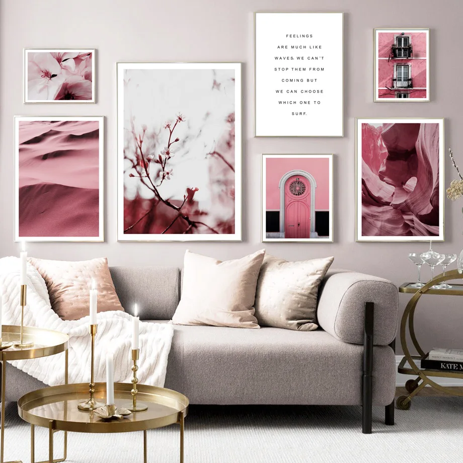 Марокканская дверь пустынный цветок растение Антилопа Каньон скандинавские