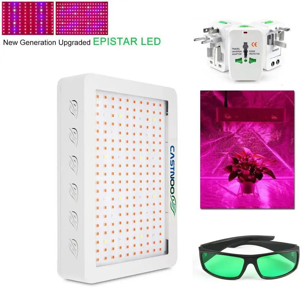 Светодиодный светильник для выращивания растений 500 Вт 1000 полный спектр