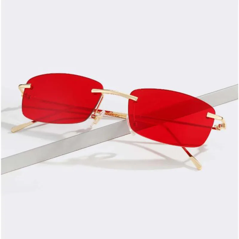 

Vintage Women Sunglasses Fashion Small Square Frame Sun Glasses For Men Luxury Party Outdoor Eyewear Ocean Lens Gafas