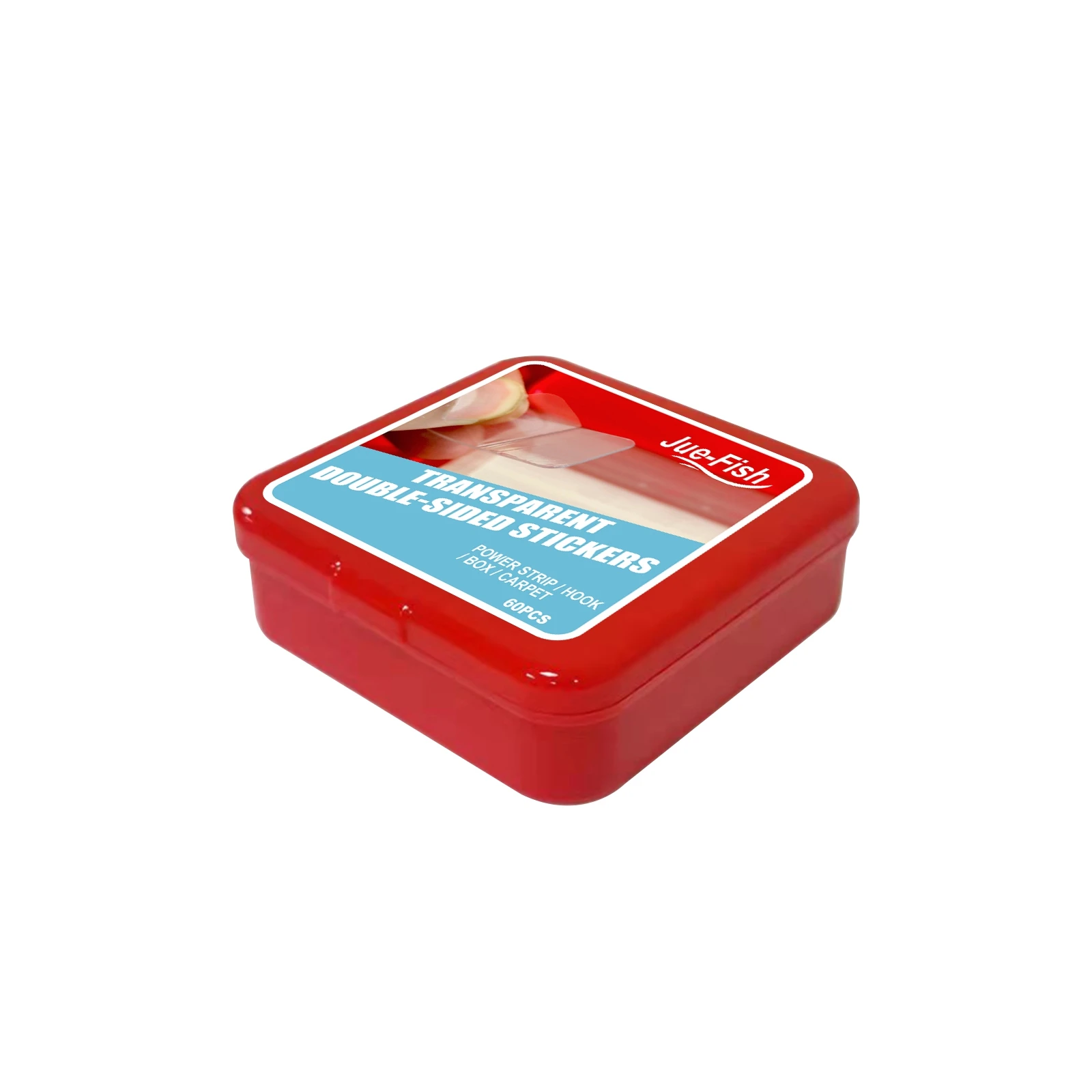 

60Pcs Double Sided Tape Nano Tape Reusable Waterproof Wall Sticker Non-marking And Washable Self adhesive Transparent Tapes