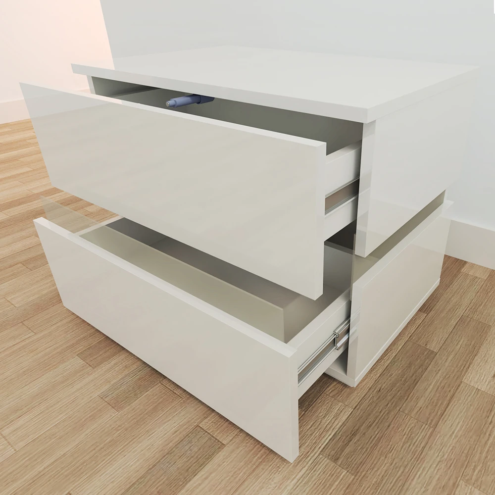 Тумбочки с выдвижными ящиками и светодиодсветодиодный светильник кой RGB шкаф для