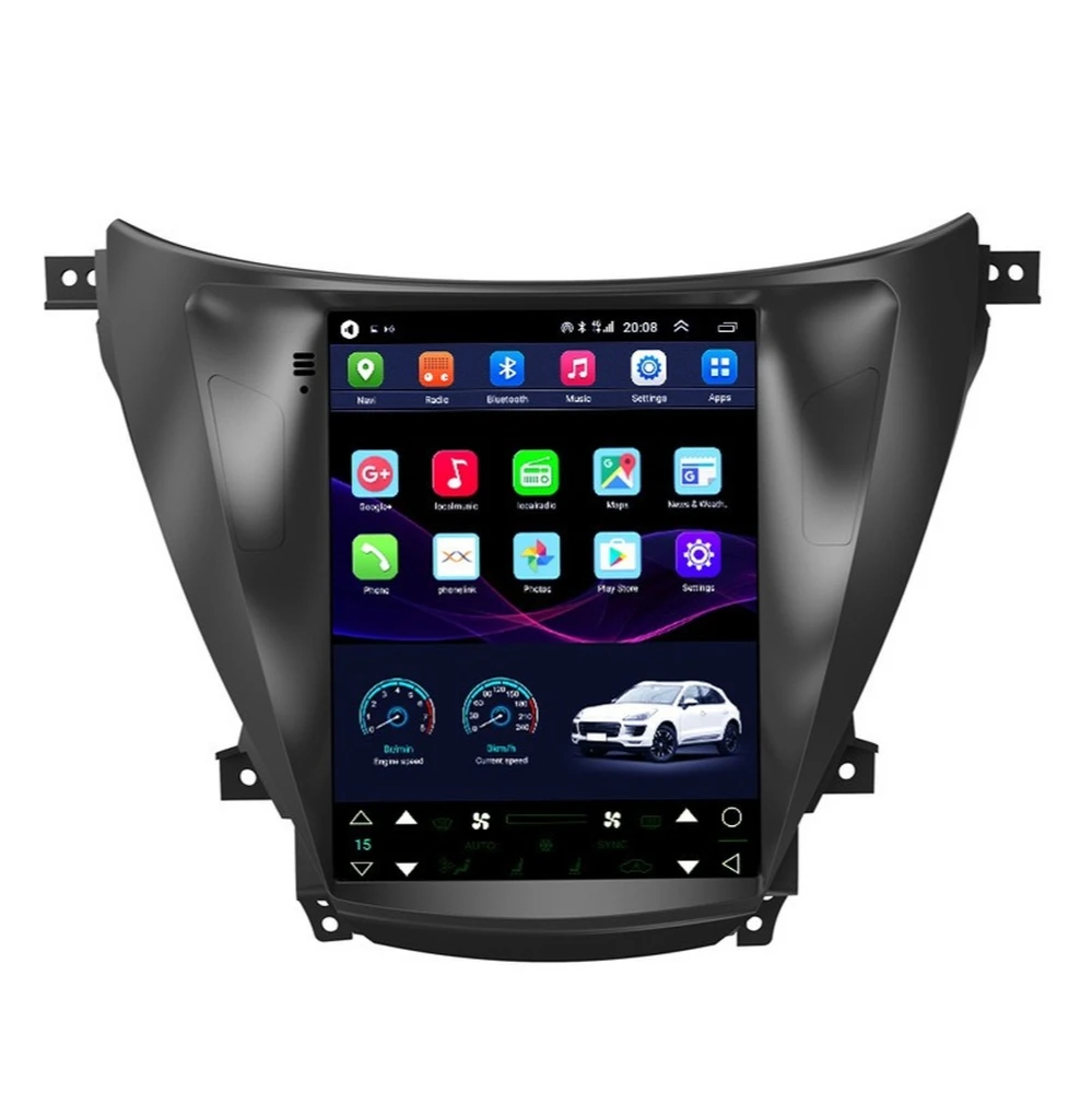 

Автомобильный GPS-навигатор в стиле Tesla на Android для HYUNDAI ELANTRA/MD 2011-2013, автомобильное радио, стерео, мультимедийный плеер с BT, Wi-Fi, зеркалом