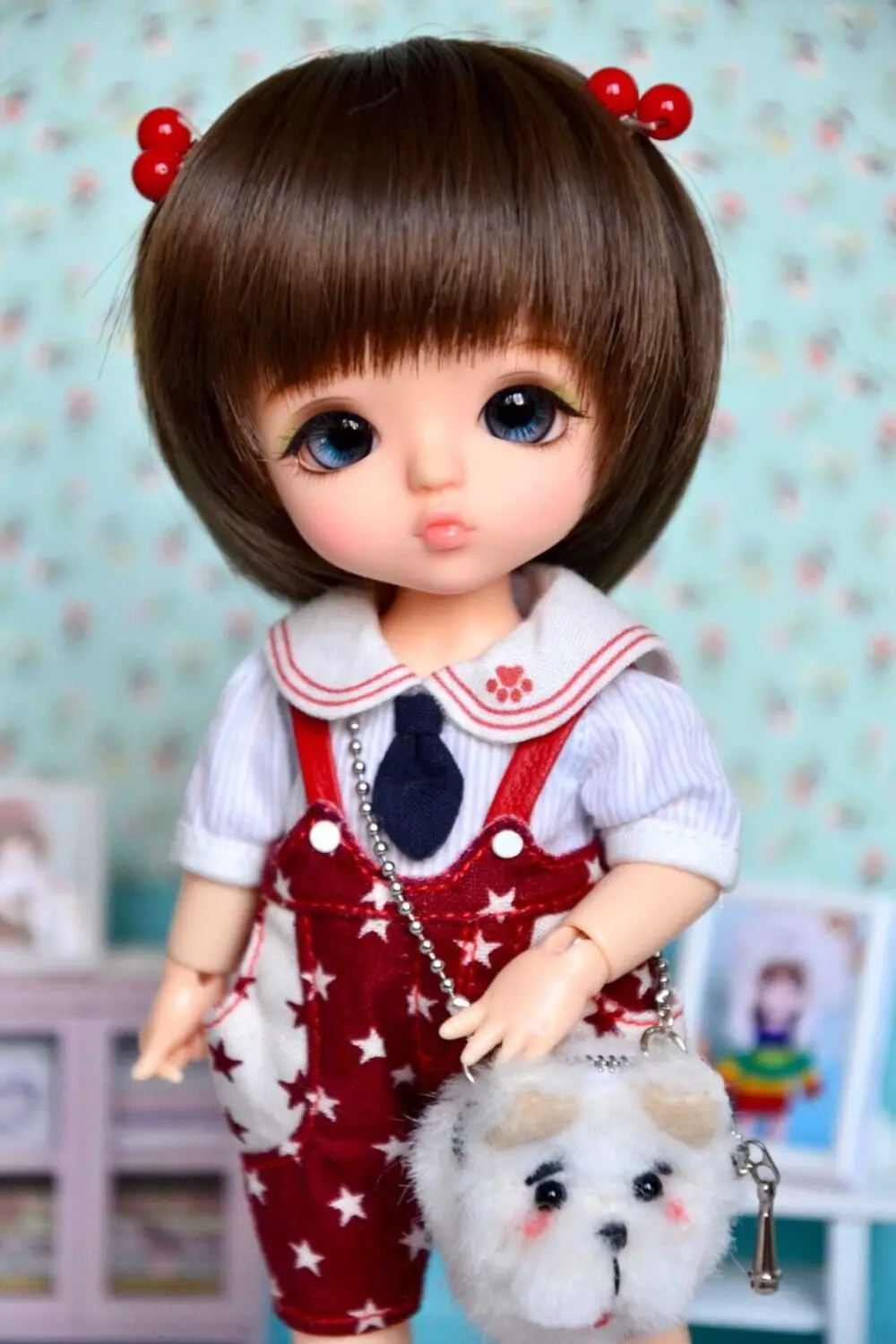 Бесплатная доставка 1/8 BJD кукла sb chu|Куклы| |
