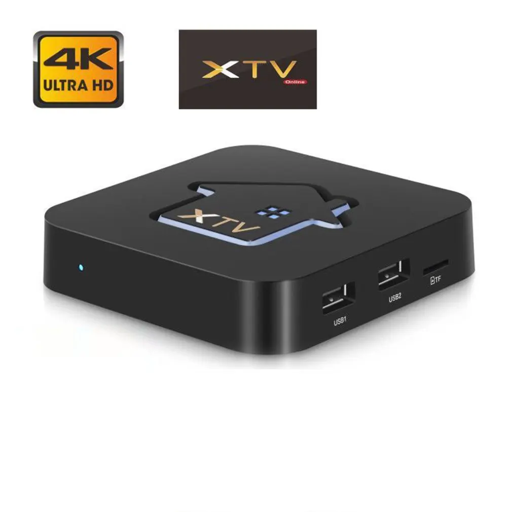 

XTV SXTV Network 2.4G WIFI Smart Set-top Box eMMC DDR3 for HTV 4k High-definition Decoder Multi-function Network Set-top Box