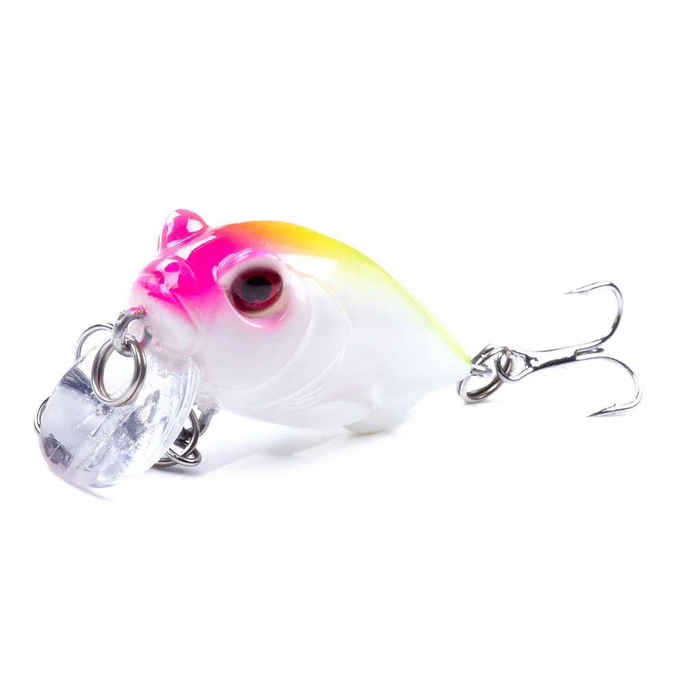 NEWUP 1 шт. 40 мм 5 2 г рыболовная приманка бионическая жесткая рукоятка topwater Wobblers Pesca