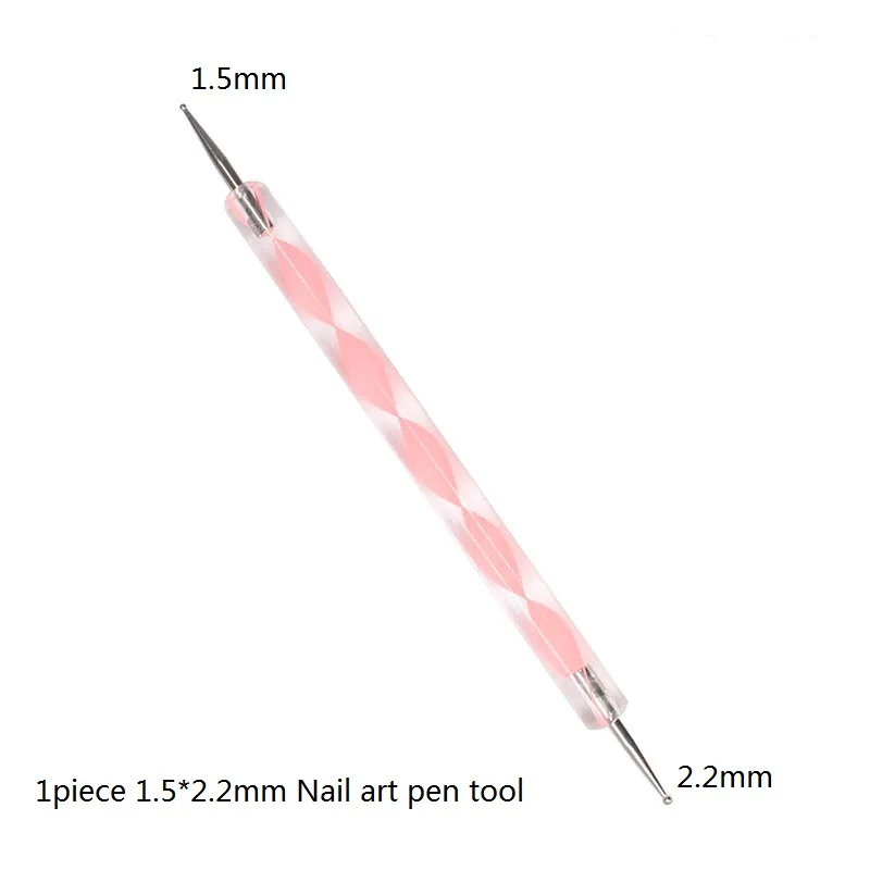 5 шт. набор для маникюра с УФ-гелем акриловыми ручками и стразами | Красота