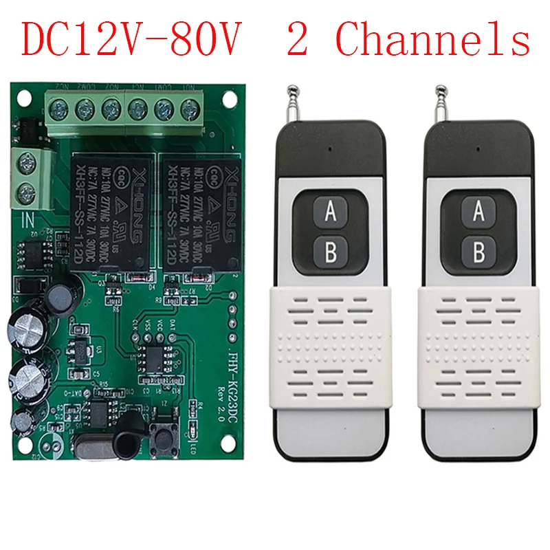 433 МГц универсальный беспроводной пульт дистанционного управления 12 в 24 В 80 2