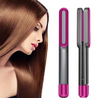 professional ptc hair straightener hair curler styling tools hot comb for dry wet hair 3d rotating ironcurling 2 in 1 flat iron