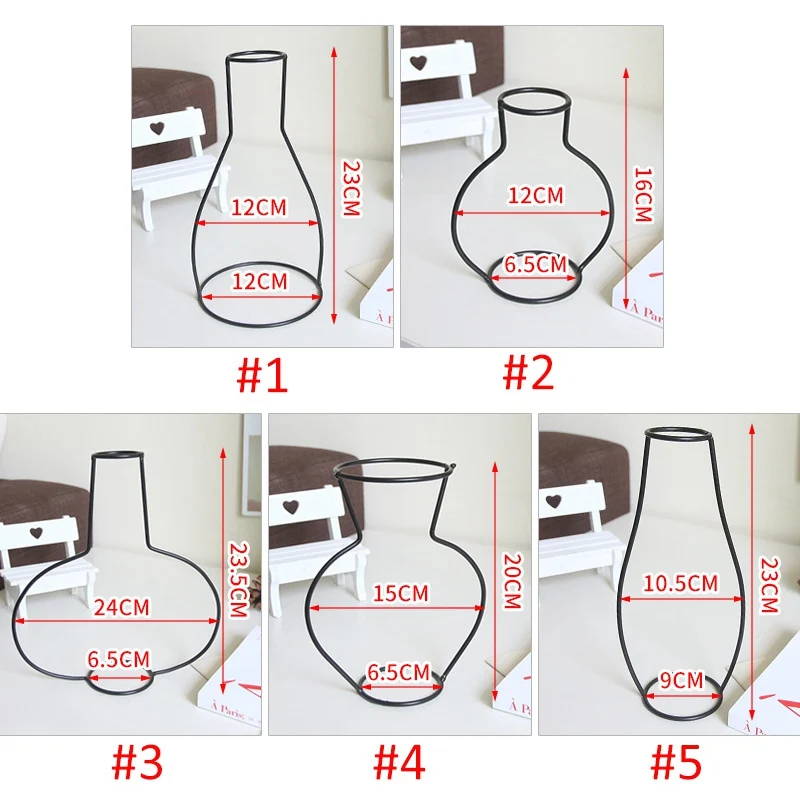 В стиле ретро и не гладить ваза для цветов растений держатель Jarrones стеллаж