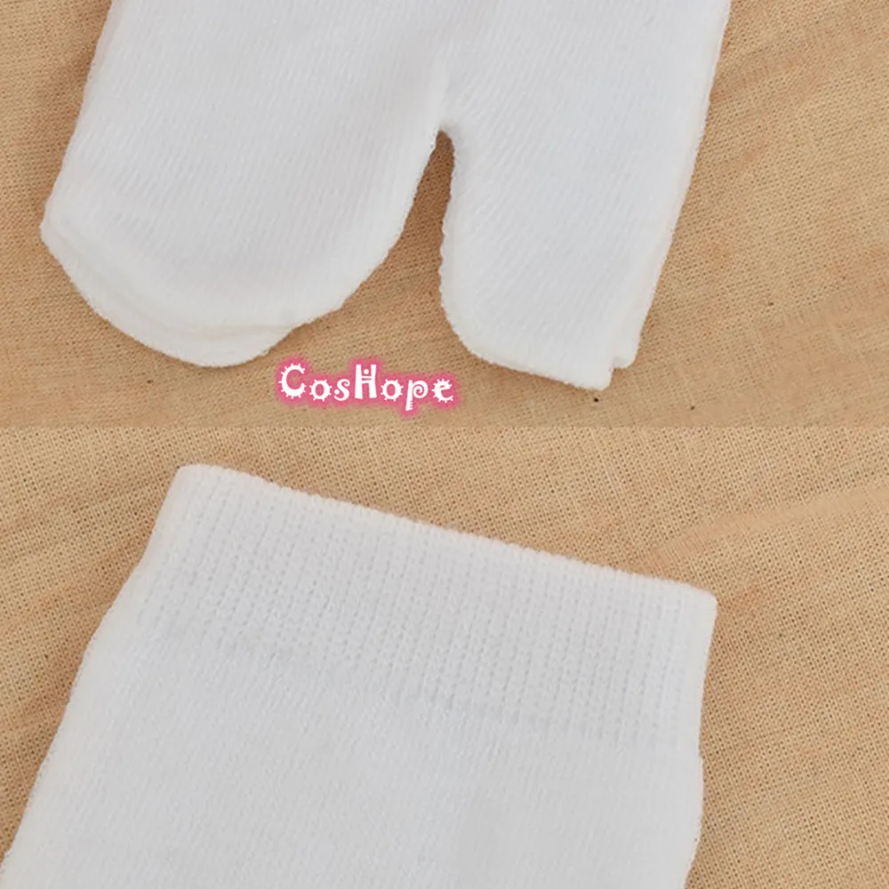 Японские носки для костюмированной вечеринки с двумя носками Bleach Tabi Geta Обувь