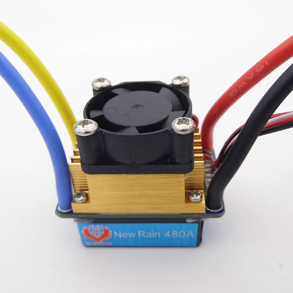 1 шт 480a 80a щеточный мотор esc скорос