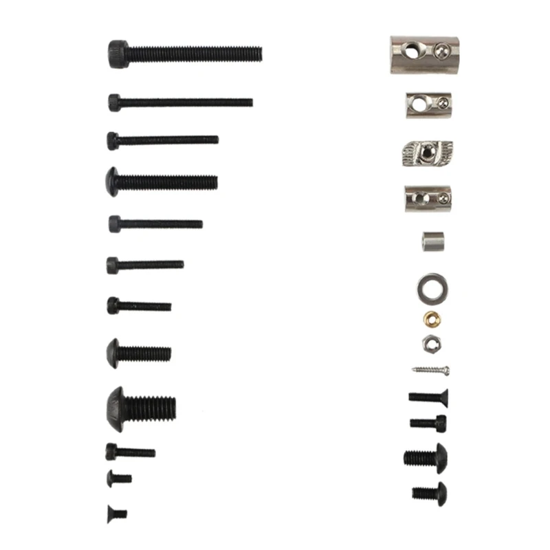 

P8DC Fastener Repair Screw Tools Nuts Set Countersunk Screws For Voron Switchwire