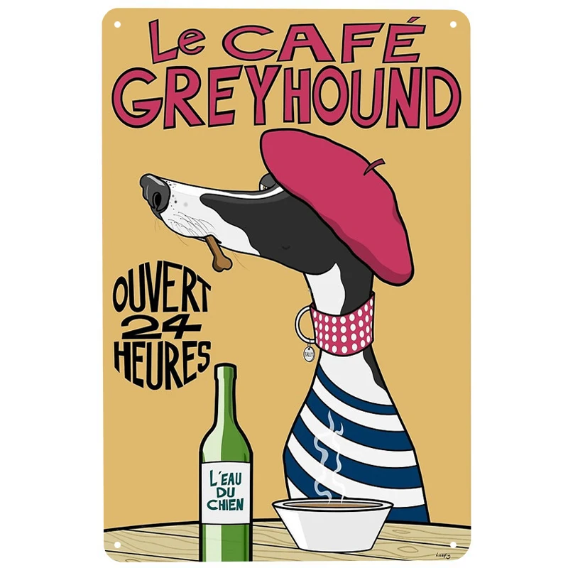 

Кафе Greyhound, печатные винтажные фотообои, оловянные знаки, Забавный постер, декор для бара, паба, клуба, украшение для гостиной, дома