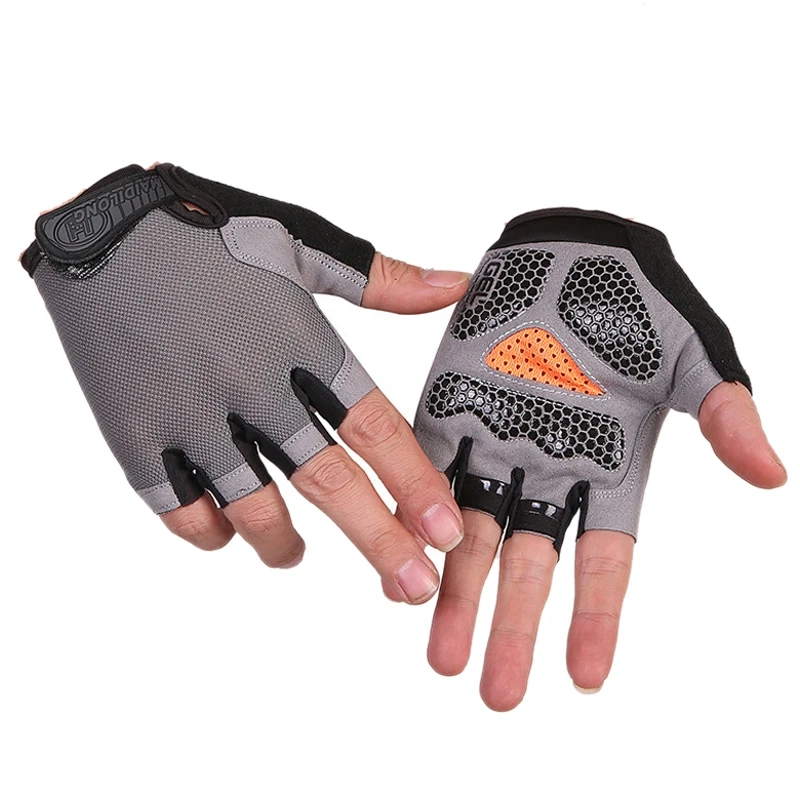 

Cycling MTB Road Riding Gloves Gym Fitness Sports Bike Half Finger