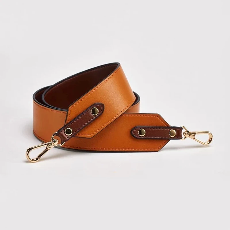 14-Brownish yellow Бренд BAMADER, высокое качество, натуральная кожа, сумка на ремне, новая мода, широкий плечевой ремень, роскошный ремень для сумки, сумки, аксессуары - Цвет: 14-Brownish yellow
