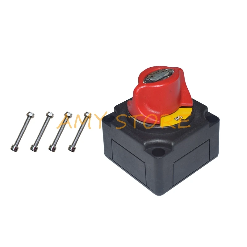 

Car Truck Vehicle RV Boat Marine Disconnect Isolator Master Power Supply Switch 12V 24V Battery Power ON OFF Switch 300A
