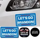 10 шт. наклеек на бампер Let Go подходит для Брэндона со специальным бонусом Biden-присоединяйтесь к тому, что говорят все о Джо бидене
