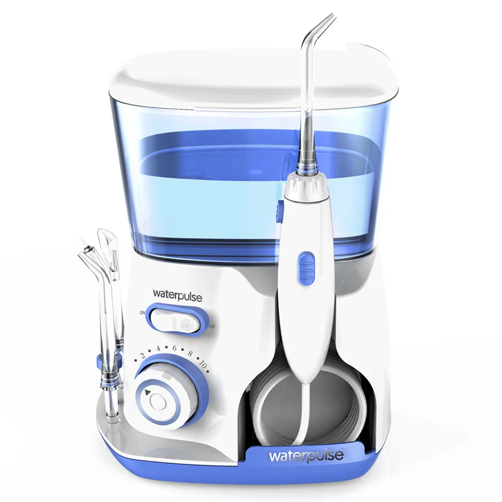 

Oral Irrigator Water Flosser Portable Electric Dental waterpik 5 Jet tips 800ML Water Tank Tooth Care Teeth Cleaner Toothbrush