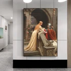 Картина в английском стиле Godspeed от Эдмунда Блэра Лейтона, плакаты, холст, настенная живопись, картины для гостиной