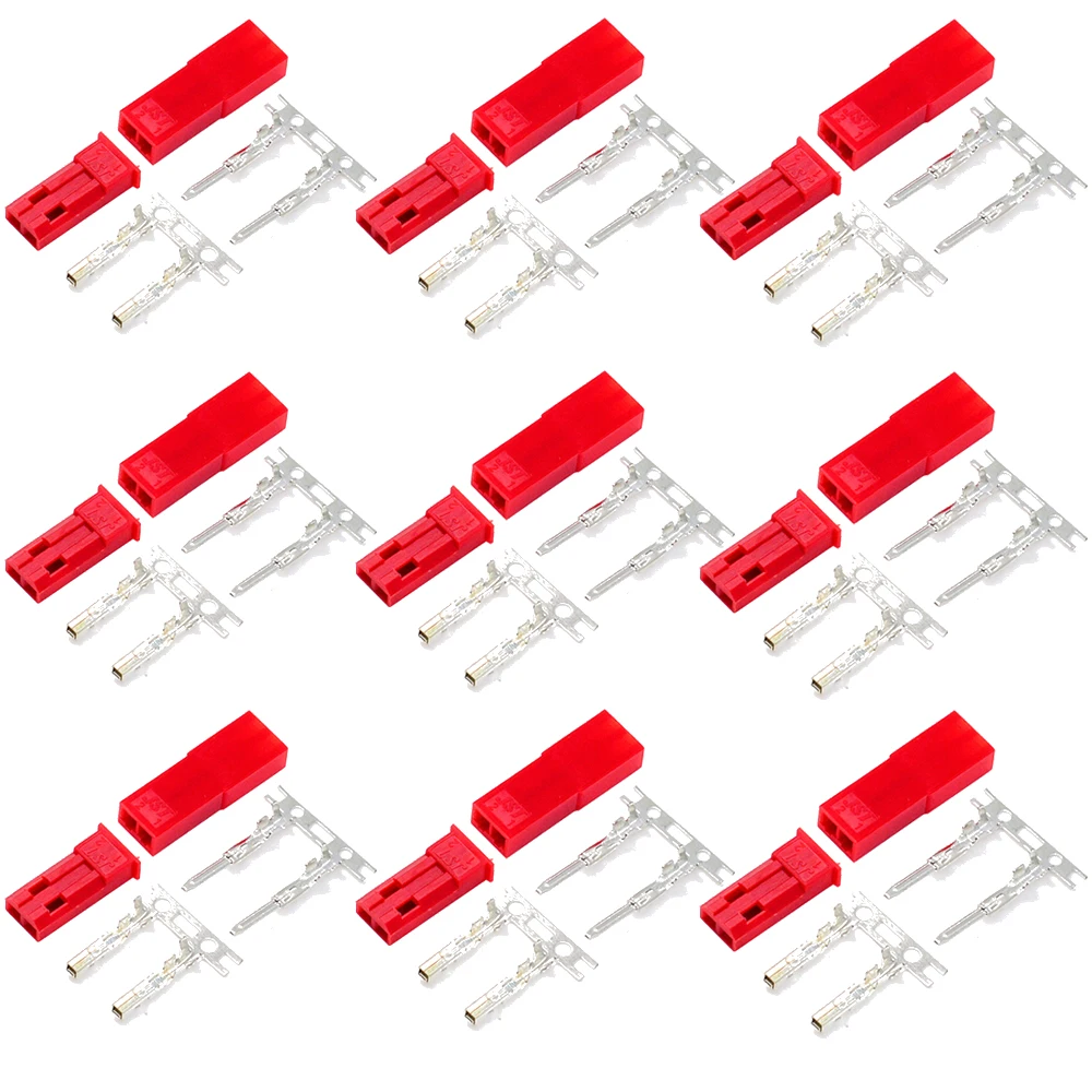 50 компл лот jst разъем 2 pin женский м