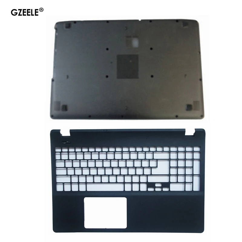 Фото Новый чехол для Acer Aspire ES1-512 ES1-531 N15W4 MS2394 ES1-571, чехол для упора для рук/нижняя нижняя крышка для ноутбука, черный №1