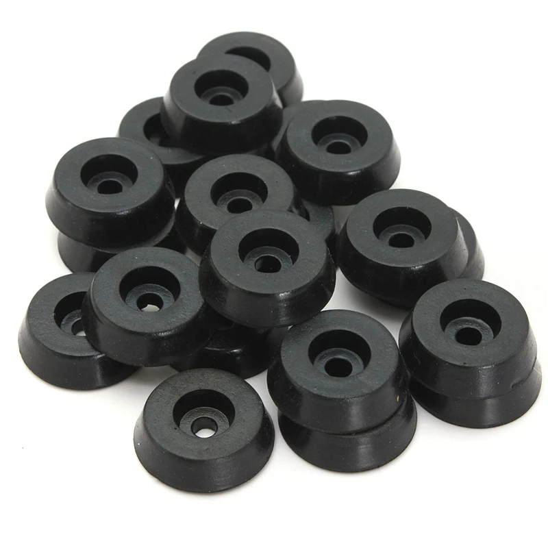 20pcs Rubber Table Chair Furniture Feet Leg Pads Tile Floor Protectors New Arrival 18x15x5mm