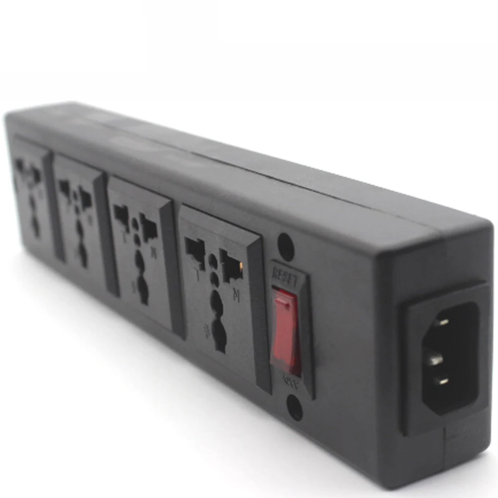 Многофункциональный Универсальный удлинитель 250 В 13 А 1 5 м 4 гнезда IEC 320