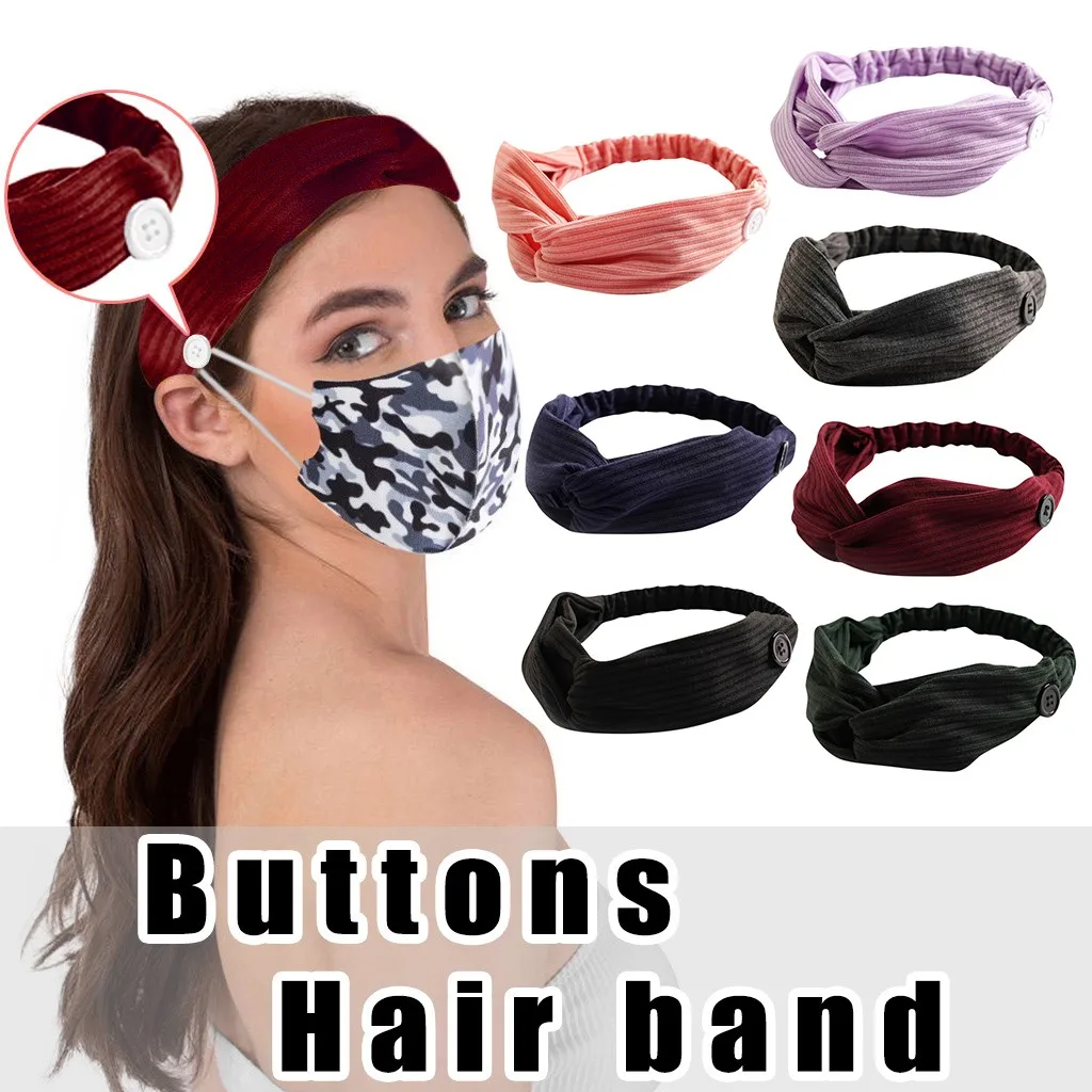 Повязка на голову женская из ПУ кожи в полоску|Маска для велоспорта| |