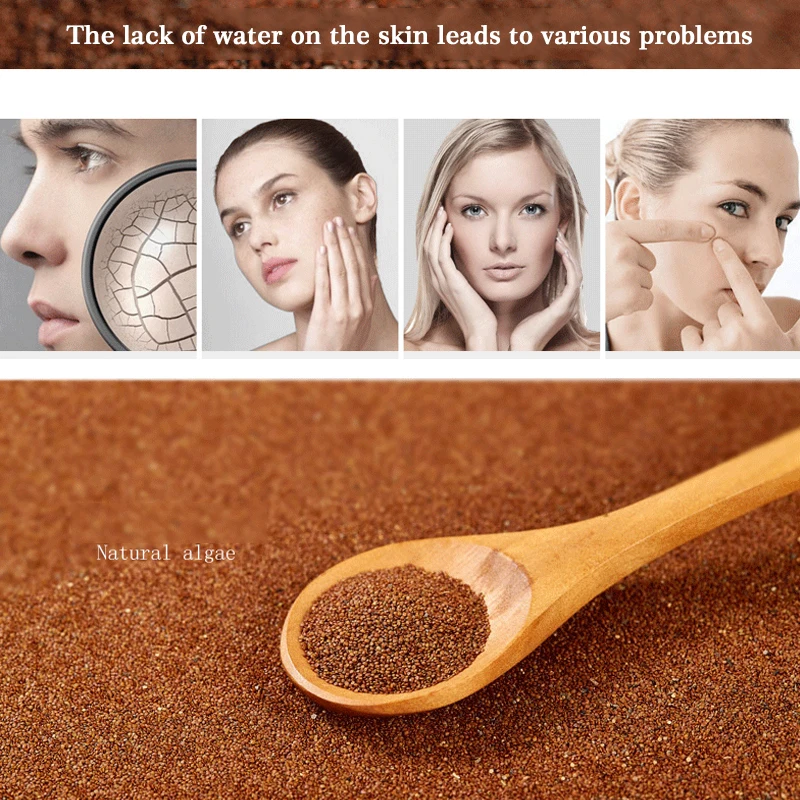 1/2/5 Bag Natural Algae Seaweed Mask For The Face Masks Care Moisturizing Whitening Mud Skin |