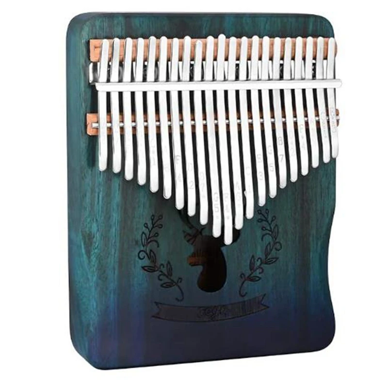 

Cega Kalimba 21-Key Portable Thumb Piano With Sticker Tuning Hammer Children's Musical Instruments Gifts Adult Beginners