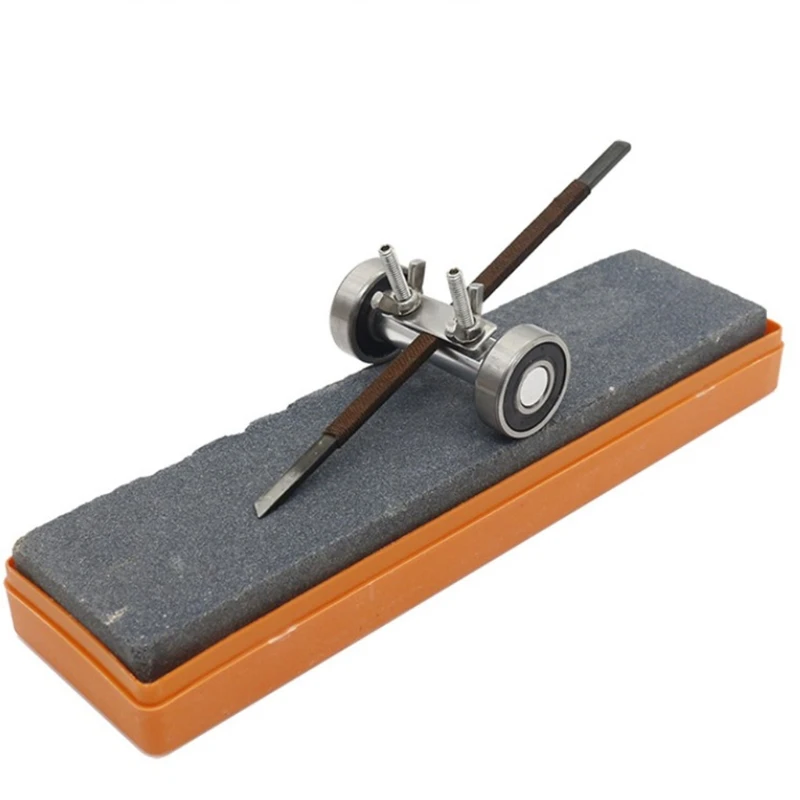 

Side Clamping Fixed Angle Sharpener Honing Guide Tool Aluminum Carving Knife