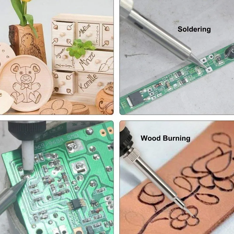 Электрический паяльник 110 В/220 В 60 Вт сварочный инструмент для ремонта и переделки